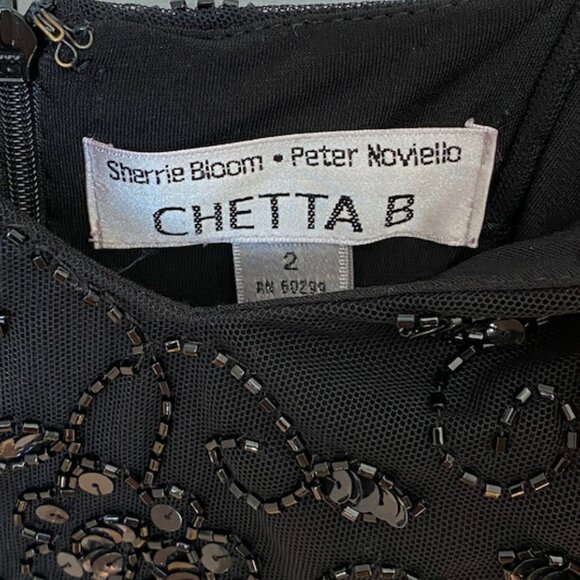 Vintage Y2K Beaded Ruffles Minidress - Picture 5 of 5